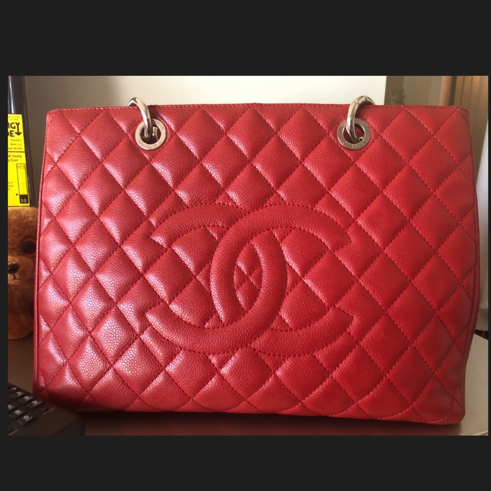 Large Chanel authentic real bag